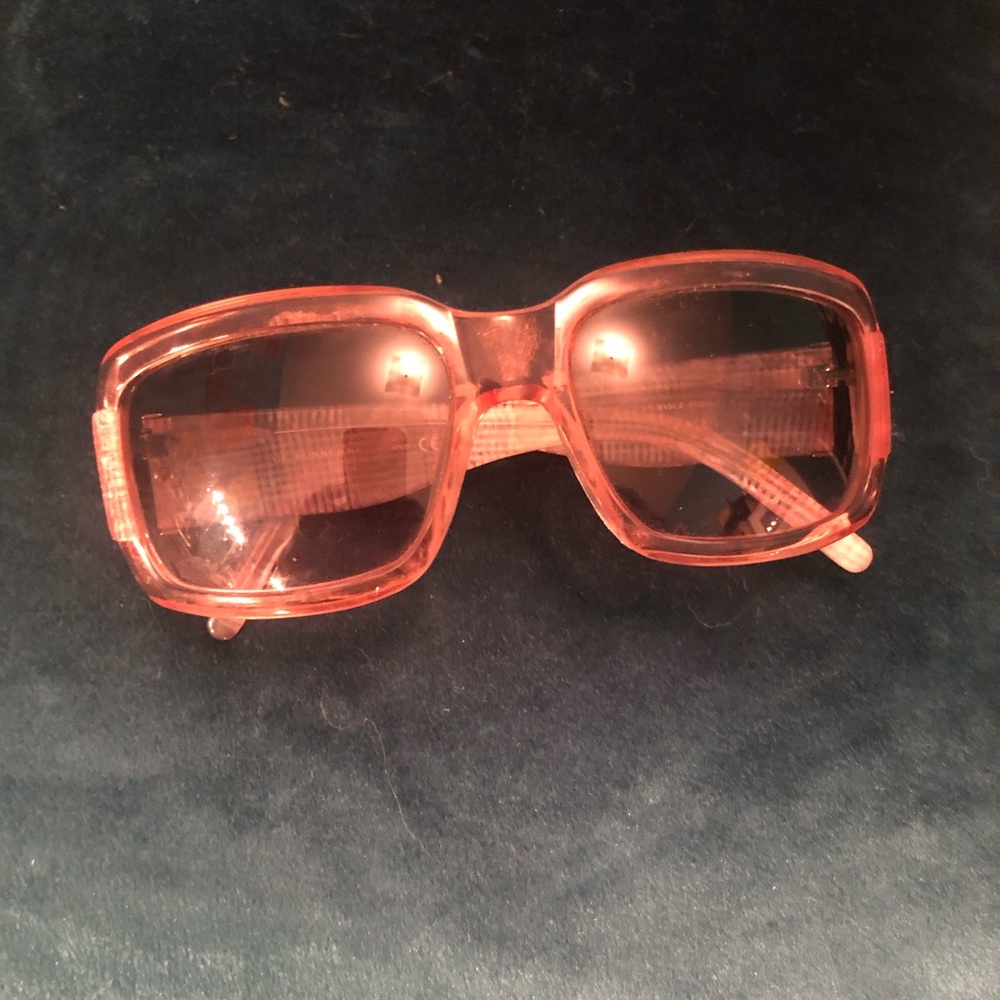 Burberry square statement sunglasses.
